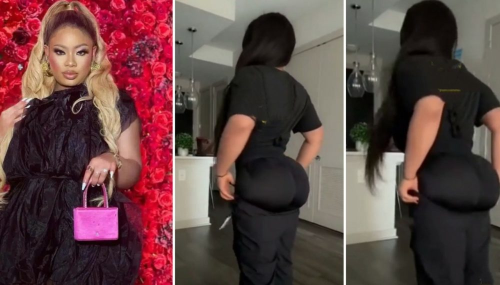 “I’m Struggling With My Newly Acquired Backside” – Nina Ivy Laments [Video]