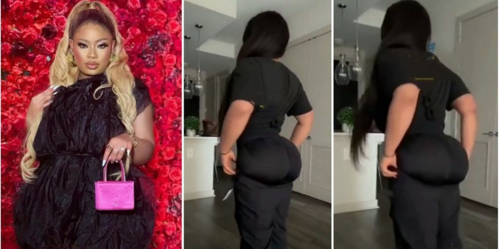 “I’m Struggling With My Newly Acquired Backside” – Nina Ivy Laments [Video]