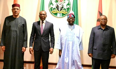 Tinubu Meets ECOWAS President And African Leaders In Aso Rock [Photos]