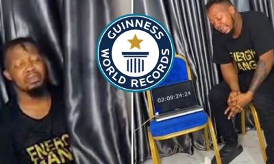 Guinness World Record Reacts As Man Goes Blind While Attempting Cry-A-Thon Contest
