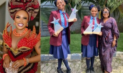 Actress Iyabo Ojo Celebrates Her God-Daughter As She Bags 9 Academic Awards