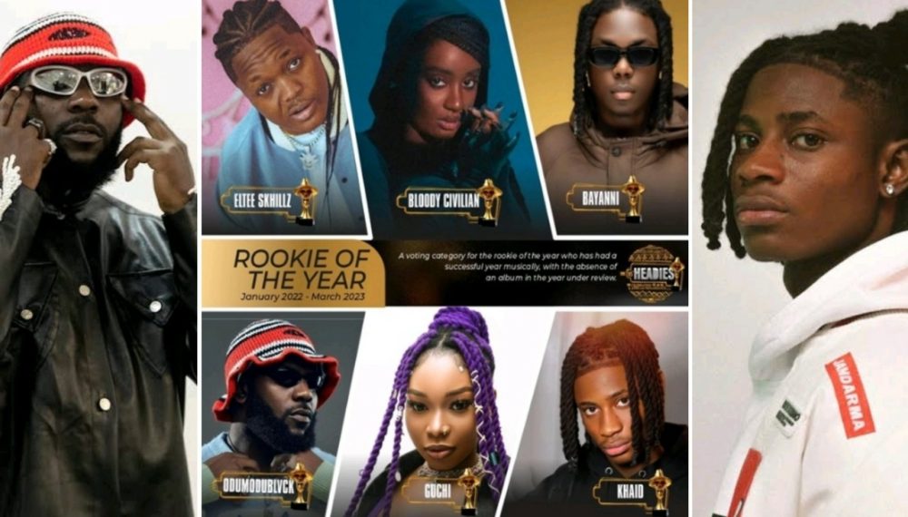 "If I Knock Your Head" – Odumodublvck, Khaid Fights Over Headies ‘Rookie of The Year’ Award