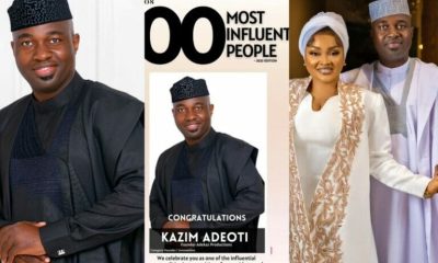 Mercy Aigbe’s Husband, Kazim Adeoti Makes List Of 100 Most Influential People