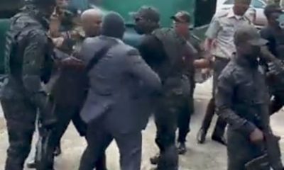 VIDEO: Show Of Shame As DSS, Prison Officials Clash At Court Over Godwin Emefiele's Custody 8