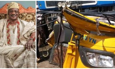 Tragedy Strikes As Truck Crushes Ogun Monarch To Death Inside 'Keke Napep’