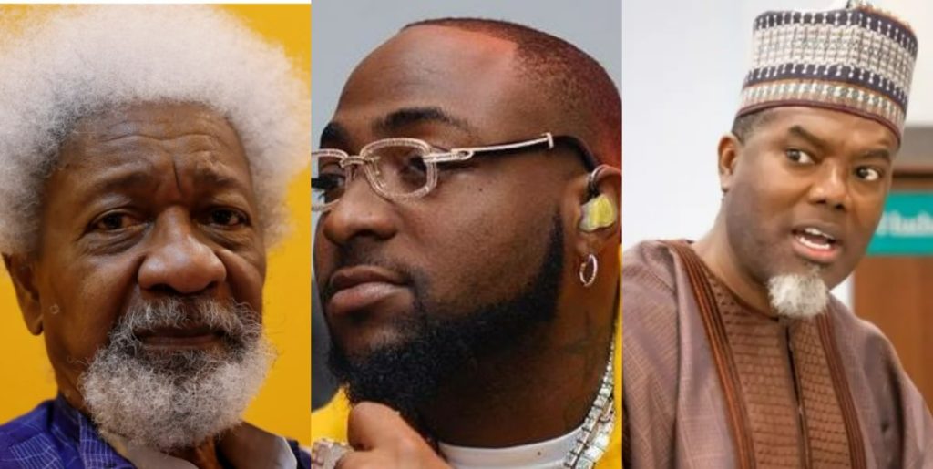 "It's Unwise For Davido To Take Advice From An Atheist Like Soyinka" - Reno Omokri