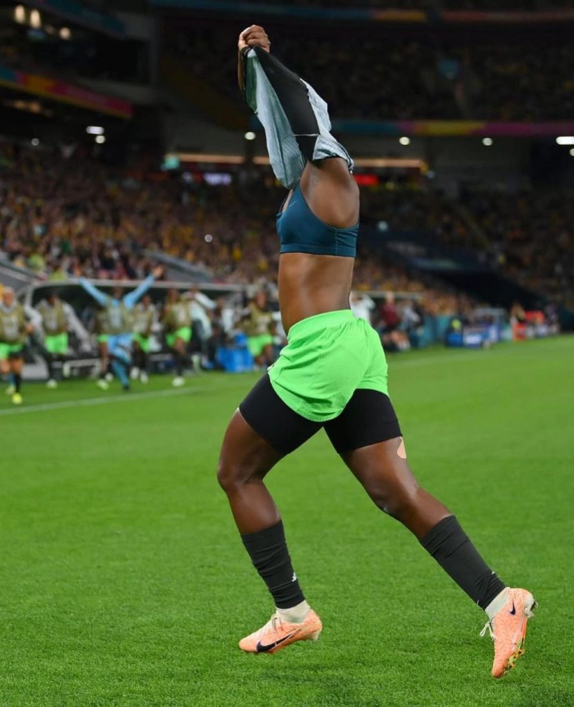 My Dad Not Happy With Shirtless Celebration — Asisat Oshoala 2
