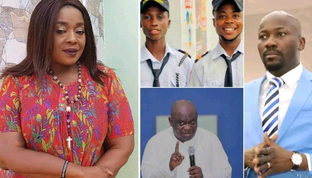 Rita Edochie Reacts As Apostle Suleman’s Threat To Send Happie Boys Back To Nigeria