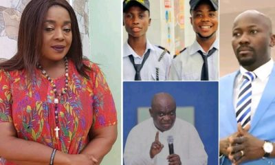 Rita Edochie Reacts As Apostle Suleman’s Threat To Send Happie Boys Back To Nigeria