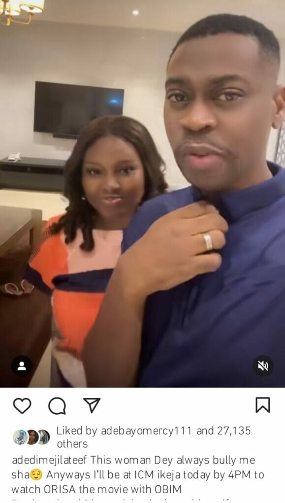 “This Woman Is Always Bullying Me” - Lateef Adedimeji Calls Out His Wife, Mo Bimpe [Video]