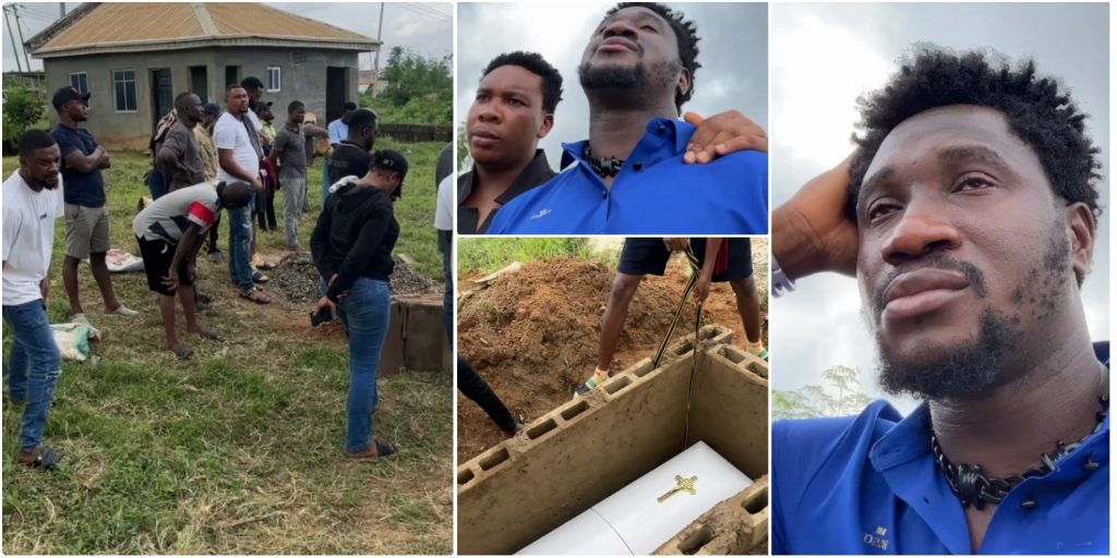 Comedian Nasboi Buries His 20-Year-Old Brother Amidst Tears [Video]