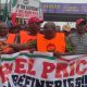 NLC Begins Protest In Lagos Over Removal Of Fuel Subsidy, Petrol Price Hike [Video]