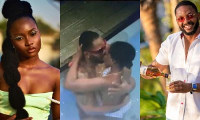 BBNaija All Stars: Cross And Ilebaye Share Long Passionate Kiss During Pool Party [Video]