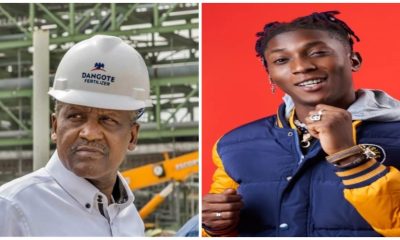 I Quit Dangote Job After Someone Fell Into Hot Oil – Singer Bella Shmurda [Video]