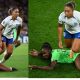 England vs Nigeria: Watch Moment Lauren James Stepped On Michelle Alozie [Video]