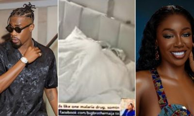 BBNaija All Stars: Neo Akpofure And Tolanibaj Share Intimate Moment Under Duvet [Video]