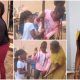 Actress Mercy Johnson Teaches Her Daughters How To Pound Yam [Video]