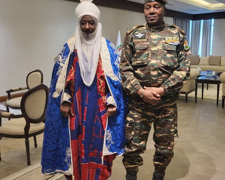 Former Emir Of Kano, Sanusi Lamido Sanusi Meets Niger Coup Leaders 1