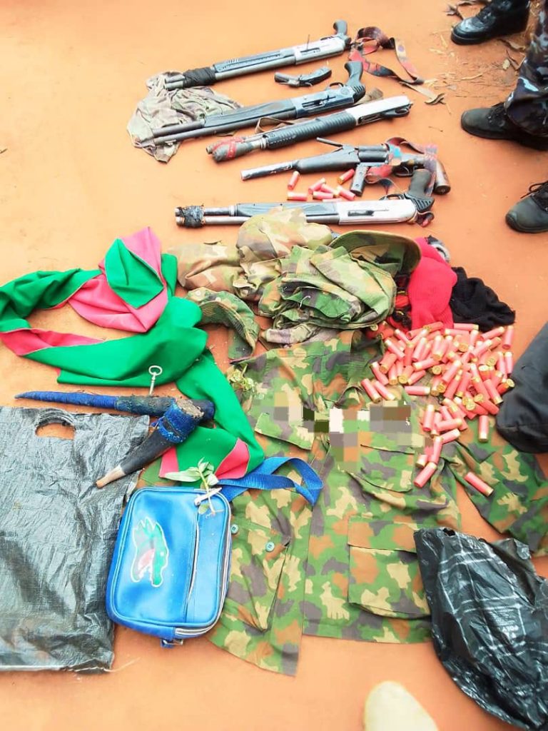 Police Kill Three Gunmen, Recover Guns, Ammunition In Gun Duel 1