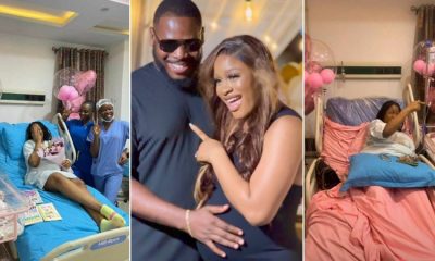 BBNaija All Stars Housemate, Frodd Welcomes First Child With His Wife, Chioma [Photos]