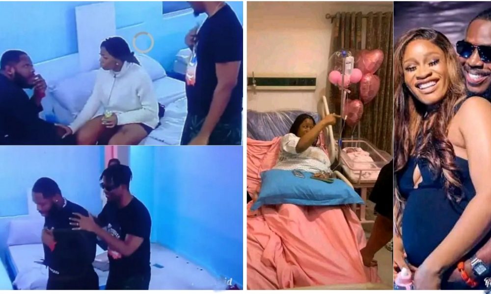 "I'll Have To Leave The House" – Frodd Tells Angel After His WIfe Gave Birth To Baby Girl [Video]