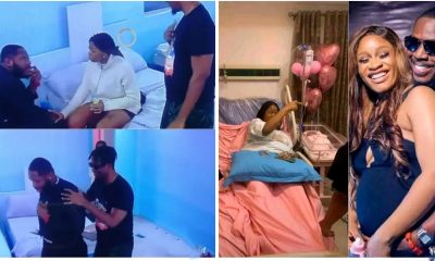 "I'll Have To Leave The House" – Frodd Tells Angel After His WIfe Gave Birth To Baby Girl [Video]