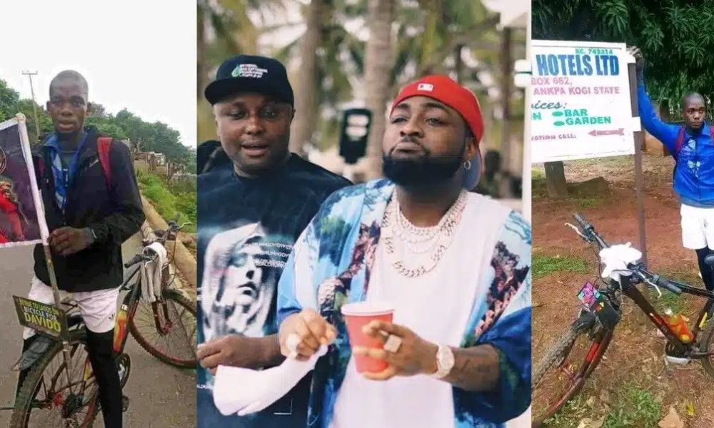 "Come To Benin, I'll Give You N100k” – Israel DMW Tells Fan Cycling From Benue To Lagos To See Davido