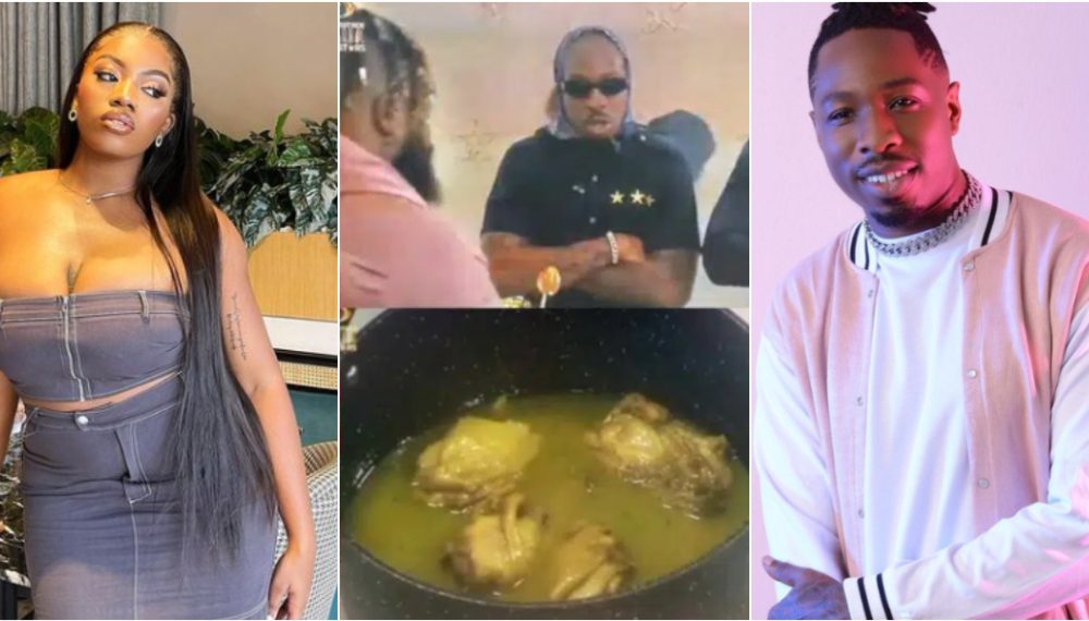 BBNaija All Stars: Angel Smith Broke-Shames Ike Onyema As They Fight Over Chicken [Video]