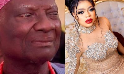 Popular Nigerian Crossdresser, Bobrisky Loses Father 2