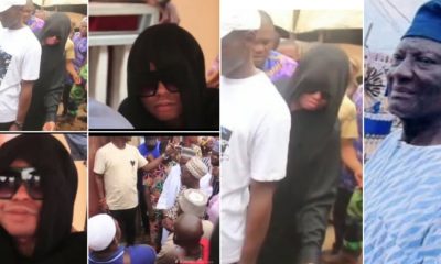 Bobrisky Buries His Late Father, Kunle Okuneye In Ogun [Video]