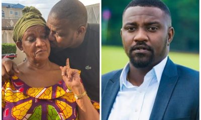 "My Heart Is Broken" - Actor John Dumelo Says As He Announces His Mother's Death