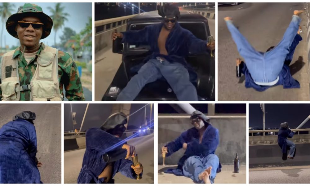 “Nigerian Navy Don Pay My Retirement Money” - Cute Abiola Celebrates Crazily [Video]