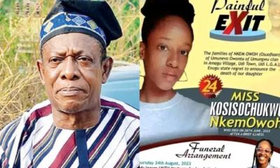Nkem Owoh Aka Osuofia Announces Burial Date For 24-Year-Old Late Daughter