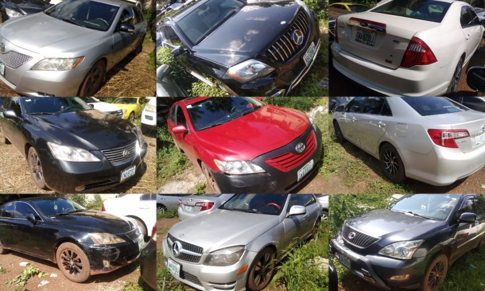EFCC Arrests 28 Suspected 'Yahoo Boys' In Enugu, Recovers Nine Exotic Cars, 44 Mobile Phones 2