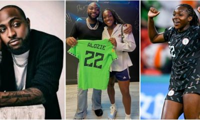 "I Reject Any Spirit Of Babymama" - Nigerians Reacts As Davido Links Up With Michelle Alozie