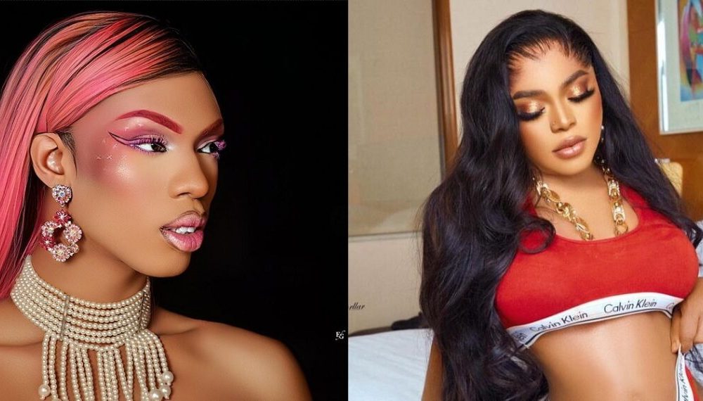 "Girl Calm Down" - James Brown Tells Bobrisky After He Showed Off His New Curvy Body [Video]