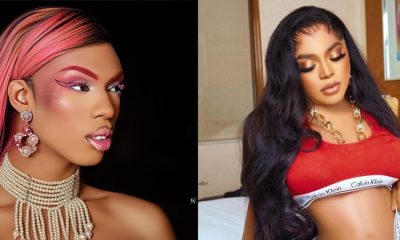 "Girl Calm Down" - James Brown Tells Bobrisky After He Showed Off His New Curvy Body [Video]