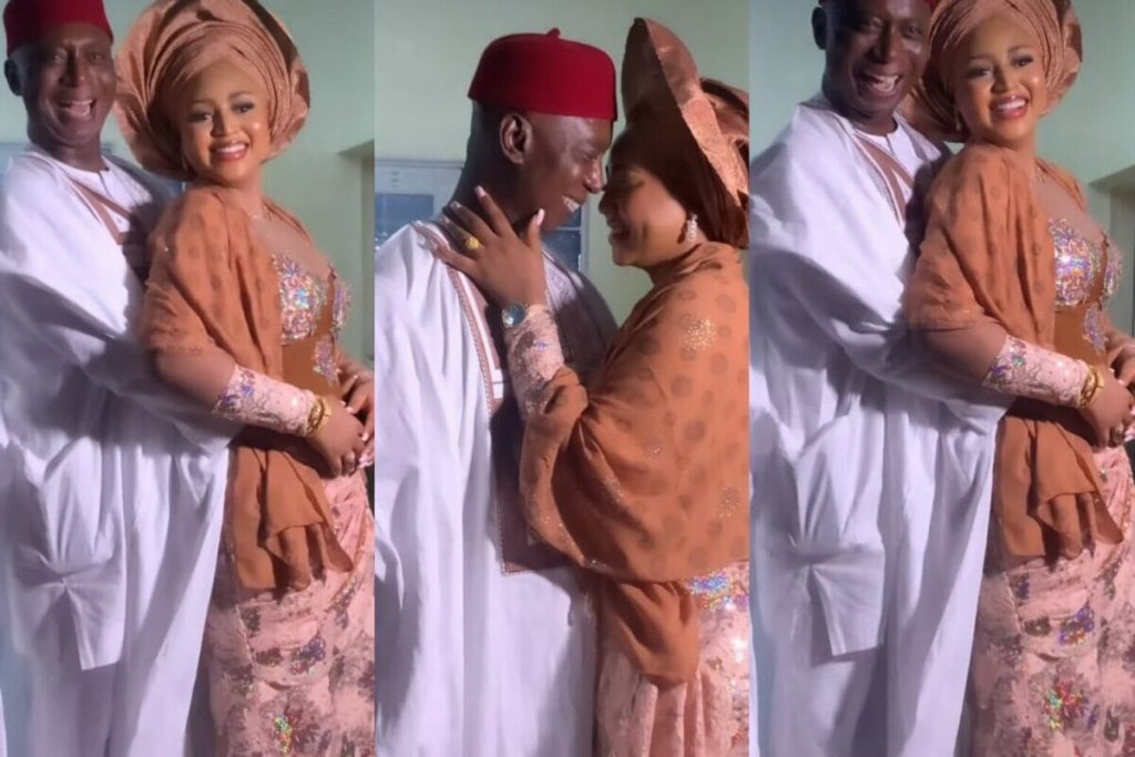 Regina Daniels Shares Loved-Up Video With Ned Nwoko At Wedding [Video]