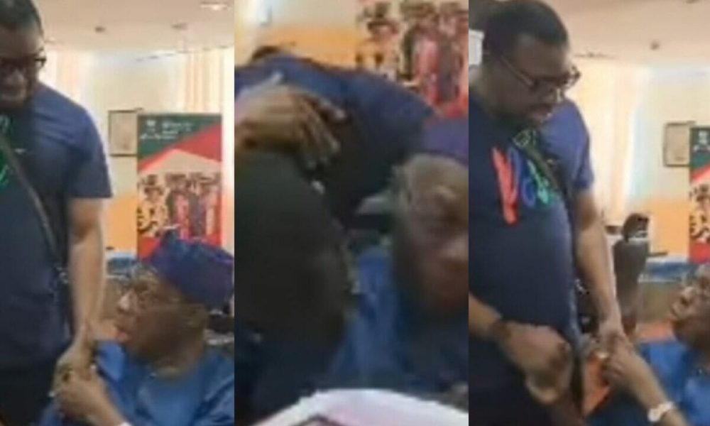Ali Baba Pays Courtesy Visit To Olusegun Obasanjo In Abeokuta [Video]