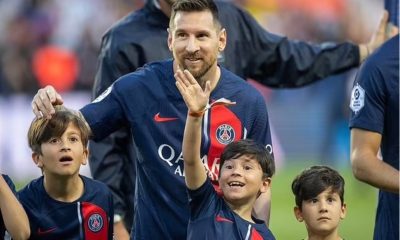 Messi's 10-year-old son