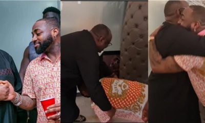 Davido Prostrates To Greet Dele Momodu, Years After Calling Him ‘His Boy' [Video]