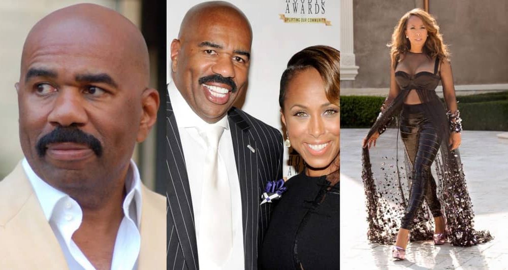 Steve Harvey’s Wife, Marjorie Denies Cheating On Him With Their Chef And Bodyguard