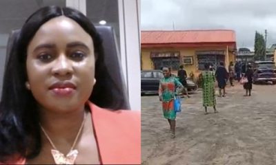 Abia Workers Lock Accountant-General Out Of Office Over Non-Payment Of Salaries [Video]
