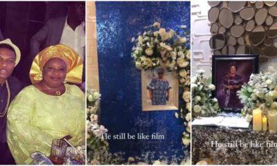 Condolence Book, Candlelights Seen In Wizkid's Late Mum's Burial Ceremony [Video]