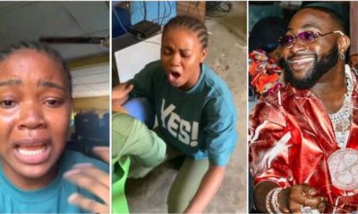 “I Never See N100k Before” – ‘Broke’ Lady Who Davido Gifted N2m, Showers Prayers On Him [Video]