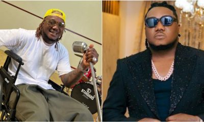 Rapper CDQ Spotted On Wheelchair After Fatal Car Accident In Lagos [Photo]