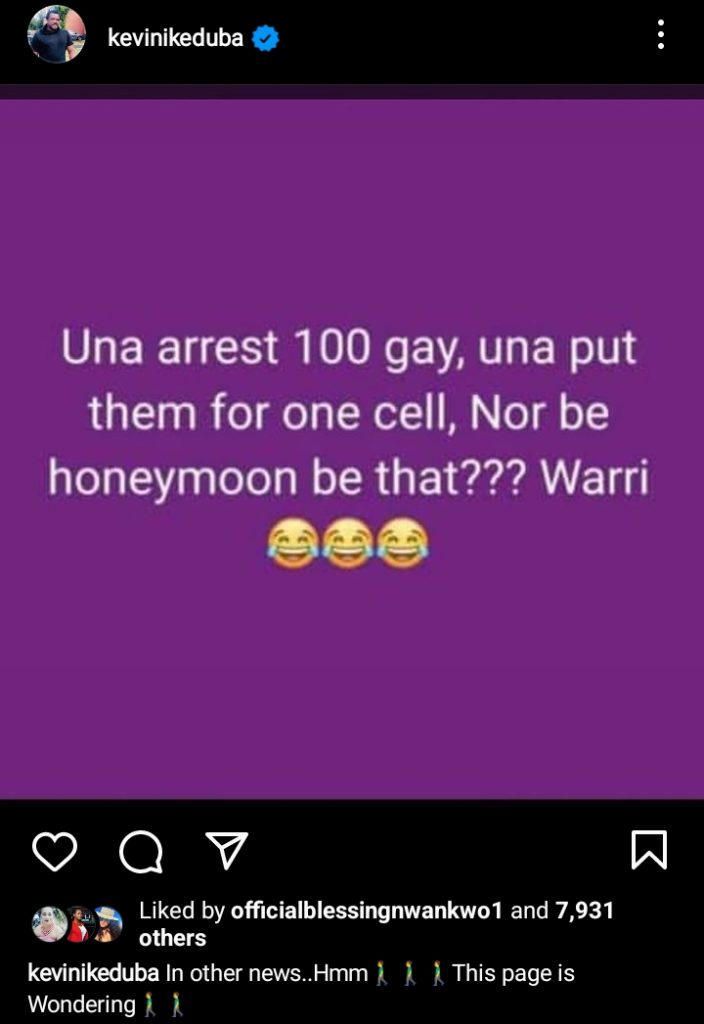 “Putting 100 Gays In One Cell, No Be Honeymoon Be That?” – Kevin Ikeduba Asks 2 “Putting 100 Gays In One Cell, No Be Honeymoon Be That?” – Kevin Ikeduba Asks