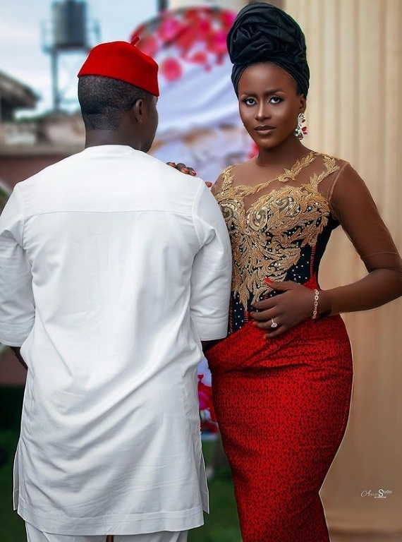 "Men Are Scum, Fear Them" – Chisom Steve Says After Her Introduction Ceremony With Fiance [Video]