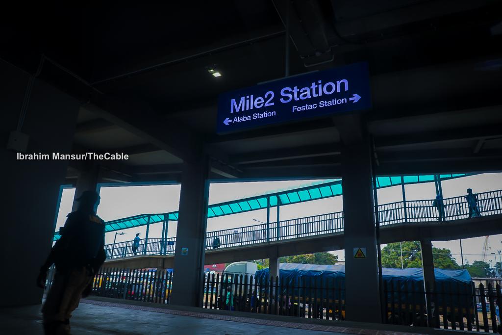Governor Sanwo-Olu Joins Passengers For Inaugural Ride Of Lagos Blue Rail [Photos]