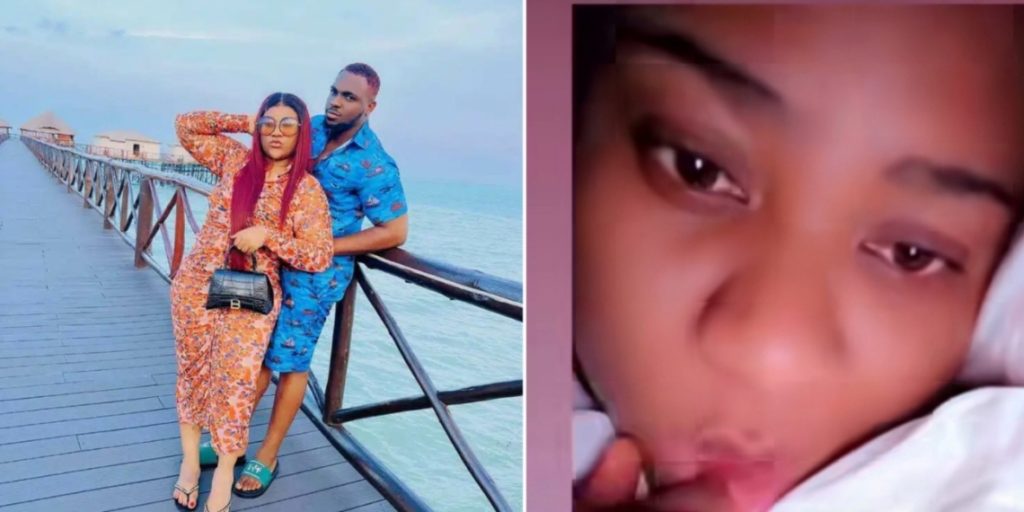 "One Year Down, Forever To Go" – Nkechi Blessing And Lover Celebrate ‘Knacking’ Anniversary (Video) 1 "One Year Down, Forever To Go – Nkechi Blessing And Lover Celebrate ‘Knacking’ Anniversary (Video)